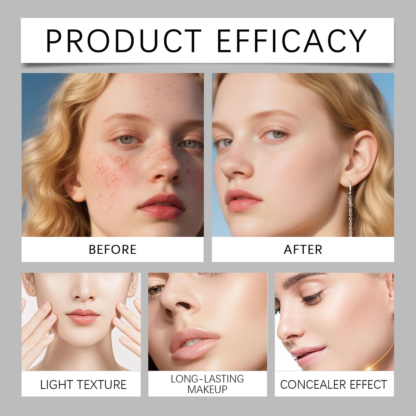 Ivory 2-in-1 Color Changing Foundation Stick