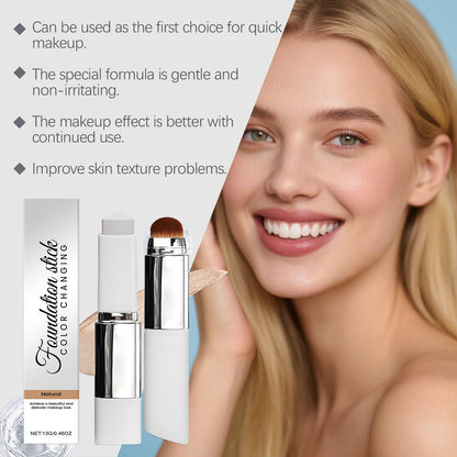 Natural Shade 2-in-1 Color Changing Foundation Stick
