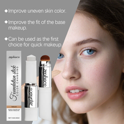 Natural Shade Color Changing Concealer Foundation Stick