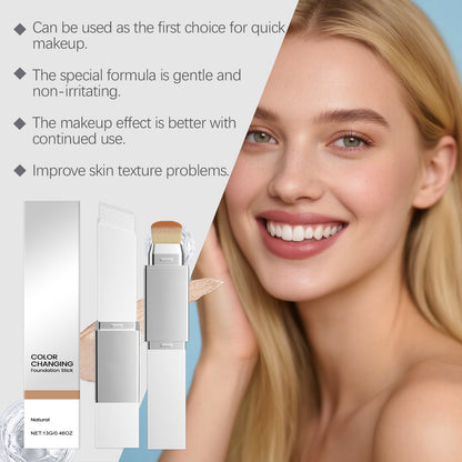 2-in-1 Color Changing Foundation Stick