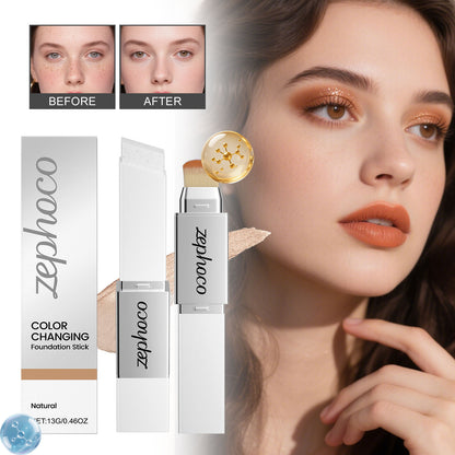 Natural Shade 2-in-1 Color Changing Foundation Stick