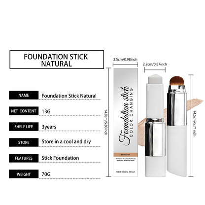 Natural Shade 2-in-1 Color Changing Foundation Stick
