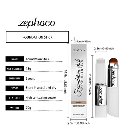 Natural Shade Color Changing Concealer Foundation Stick