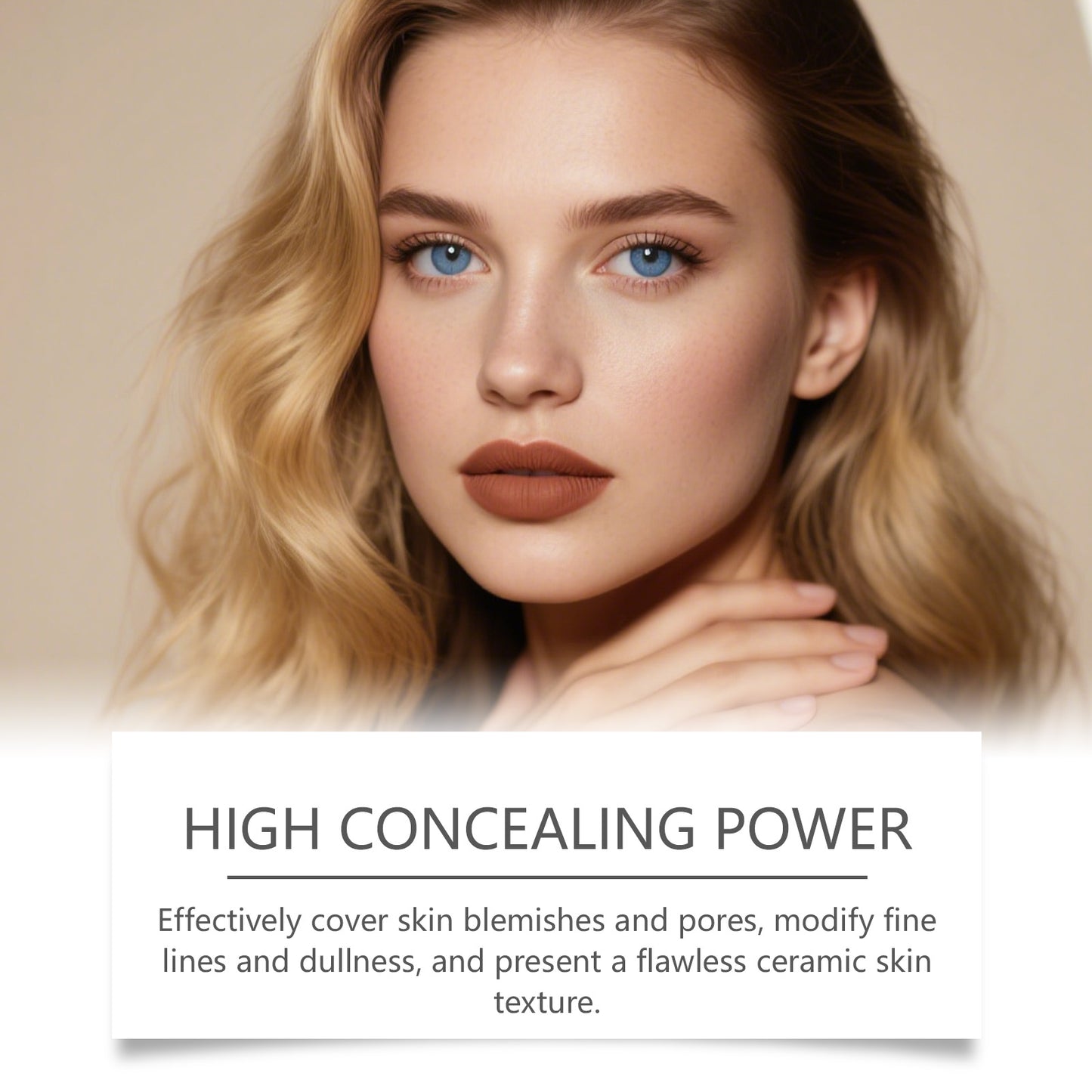 Ivory White 2-in-1 Color Changing Foundation Stick