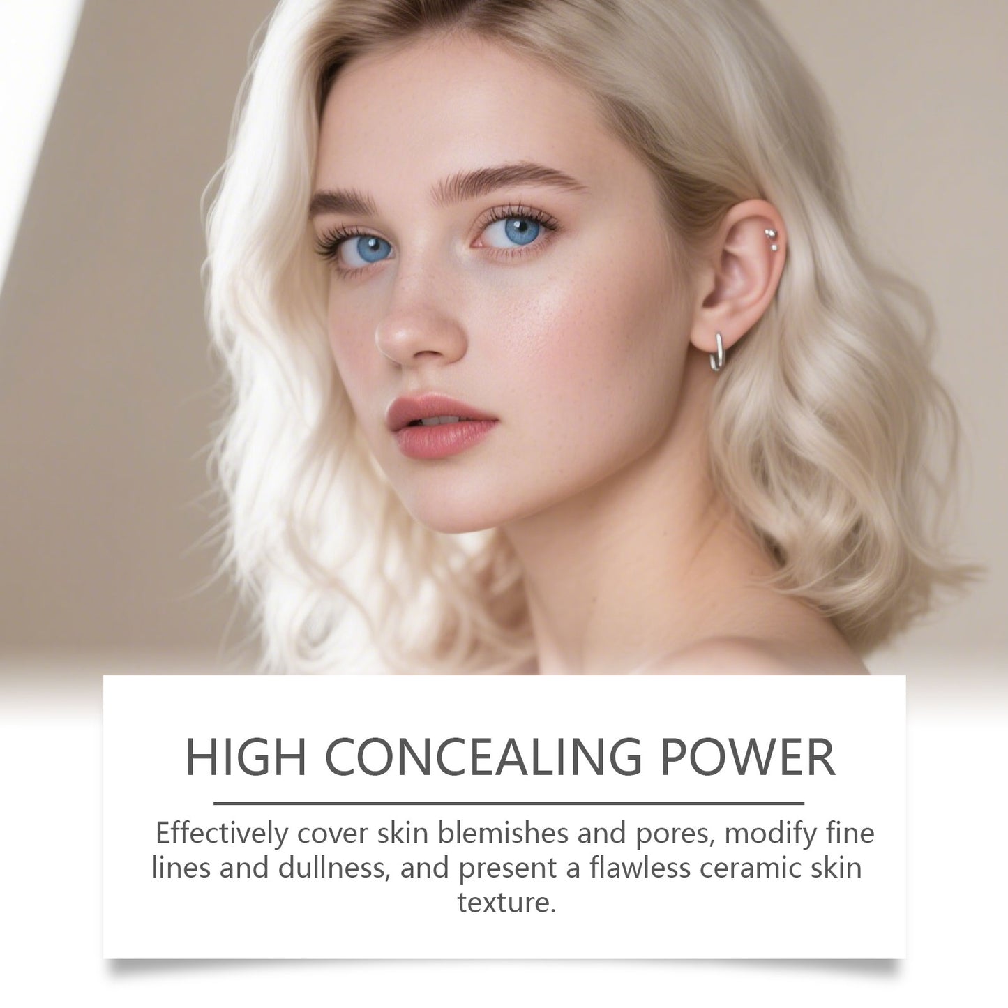 Natural Shade Color Changing Concealer Foundation Stick
