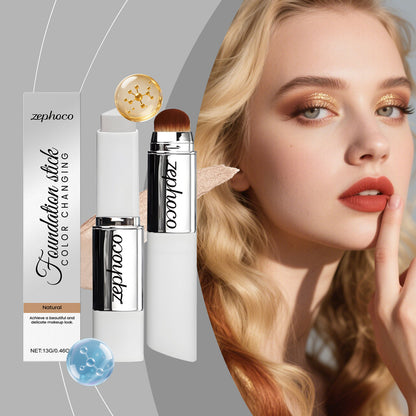 Natural Shade Color Changing Concealer Foundation Stick