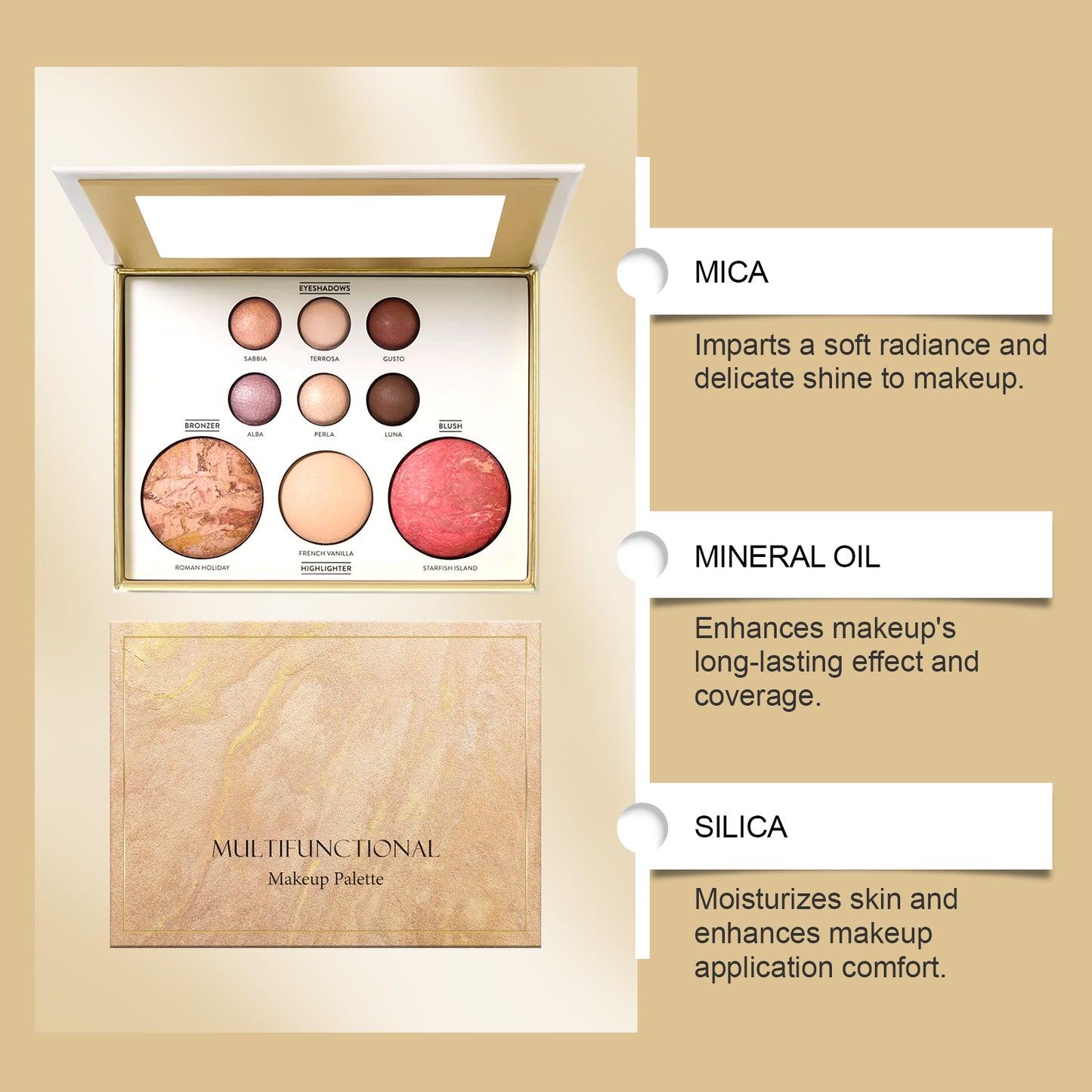 Gilded All-In-One Makeup Palette