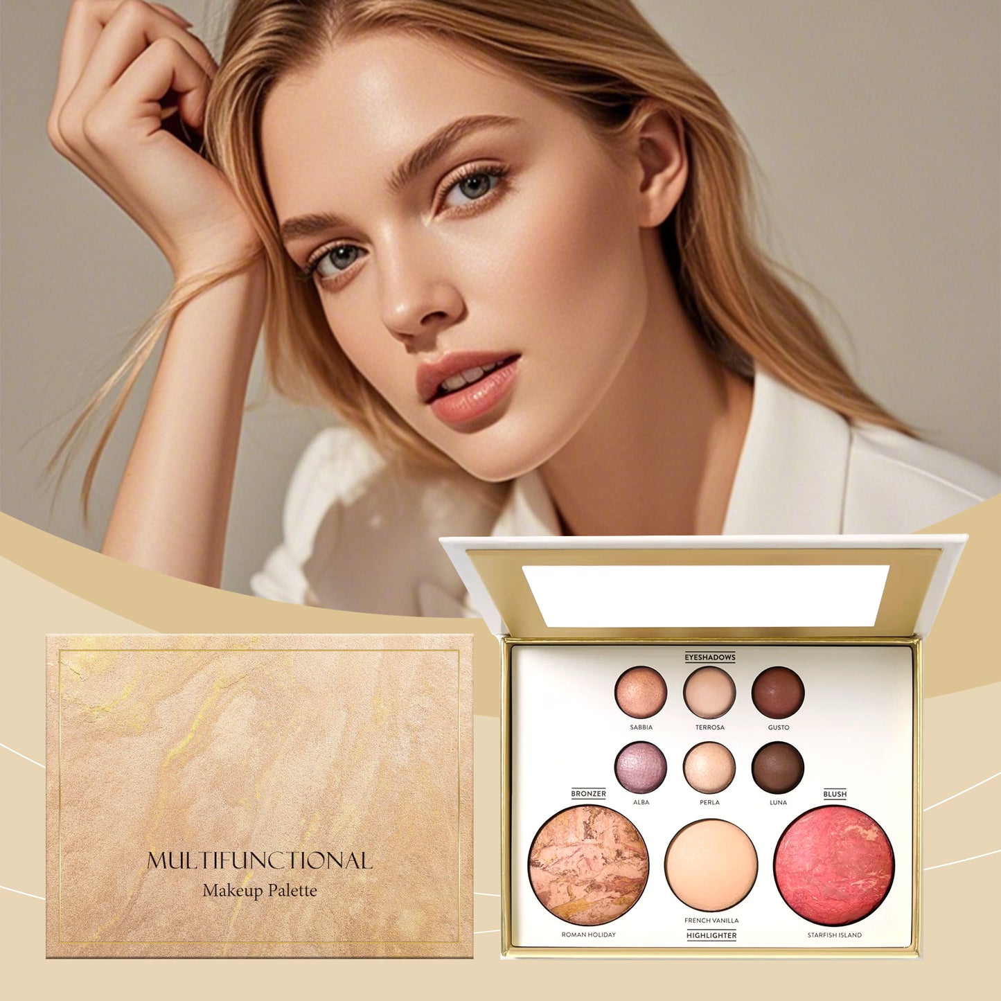 Gilded All-In-One Makeup Palette