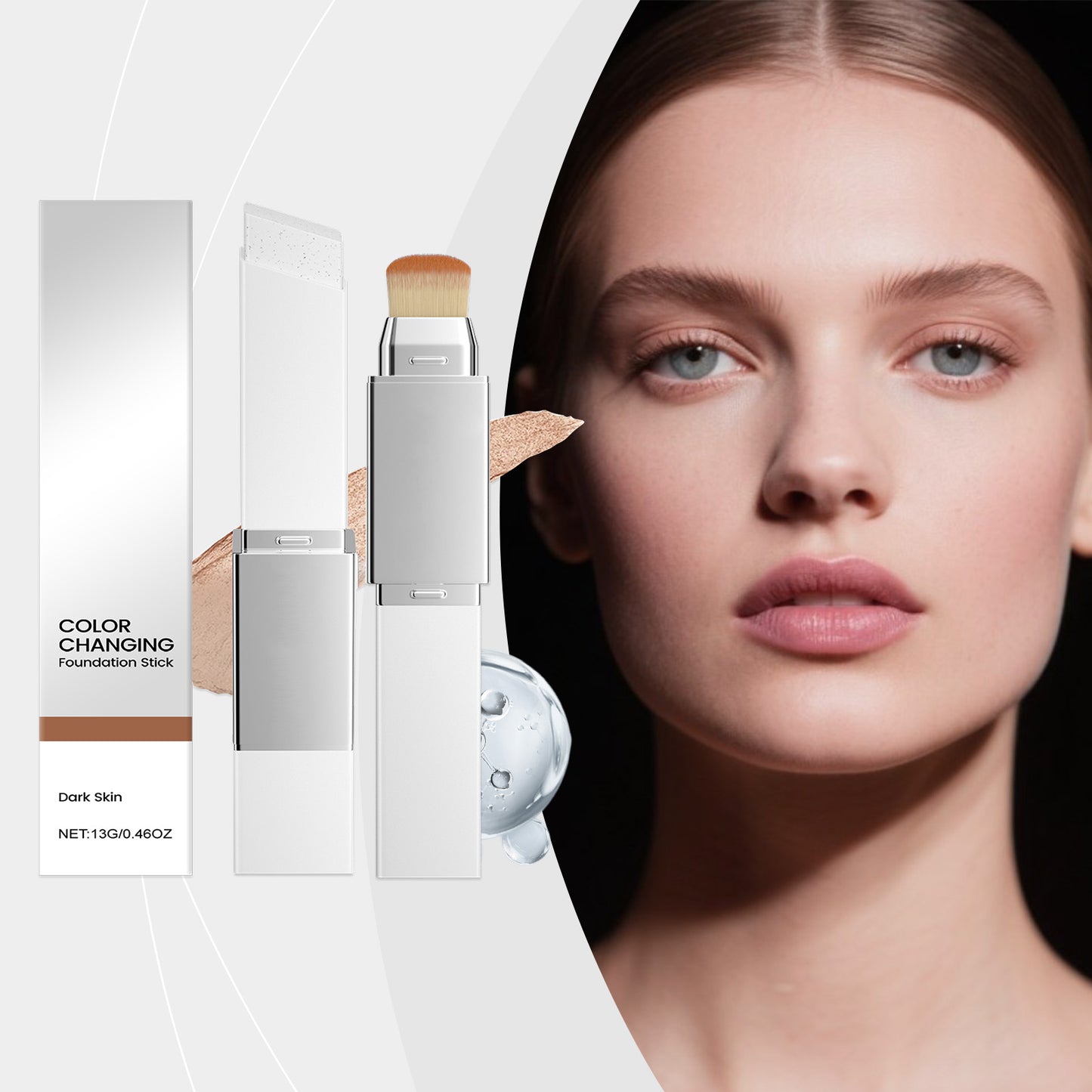 Deep Shade 2-in-1 Color Changing Foundation Stick
