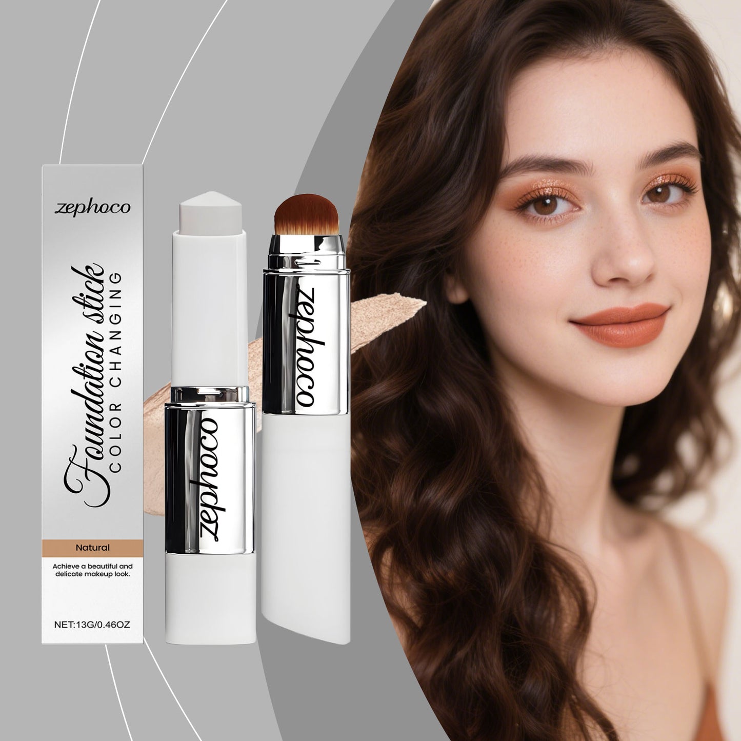 Natural Shade Color Changing Concealer Foundation Stick