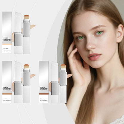 Ivory White 2‑in‑1 Color Changing Foundation Stick