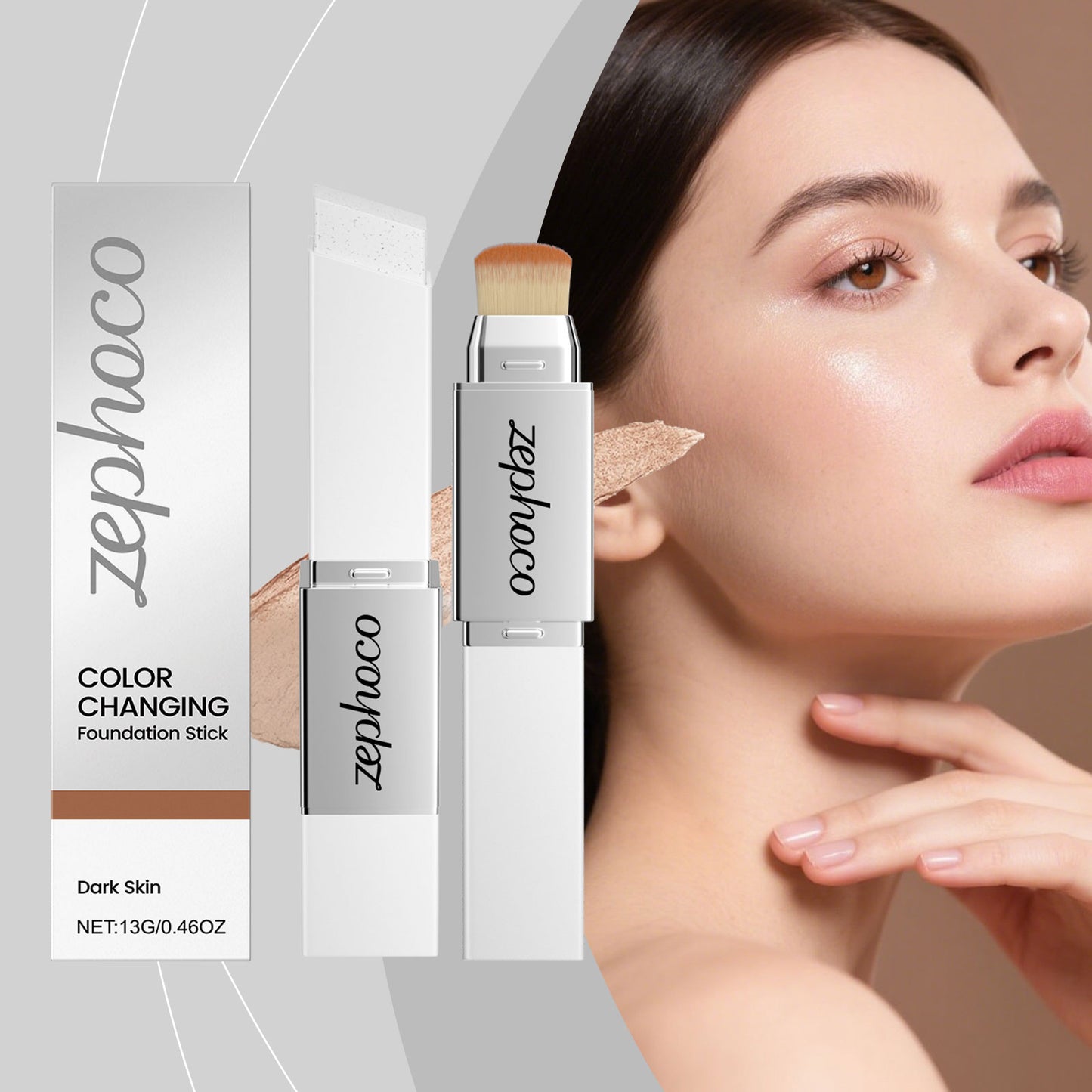 Deep Shade 2-in-1 Color Changing Foundation Stick