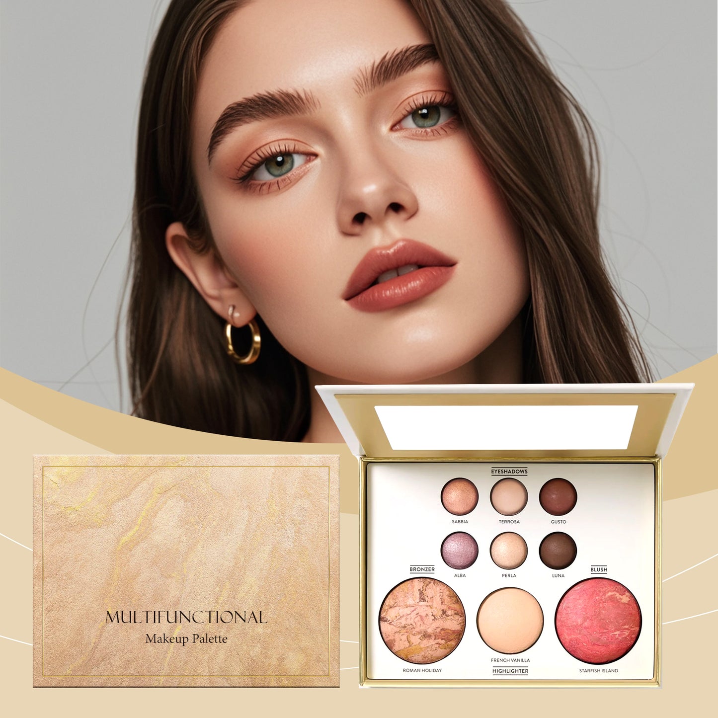 Gilded All-In-One Makeup Palette
