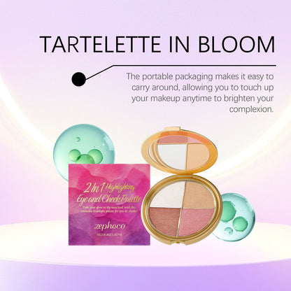 Highlighter, Eyeshadow & Blush Palette