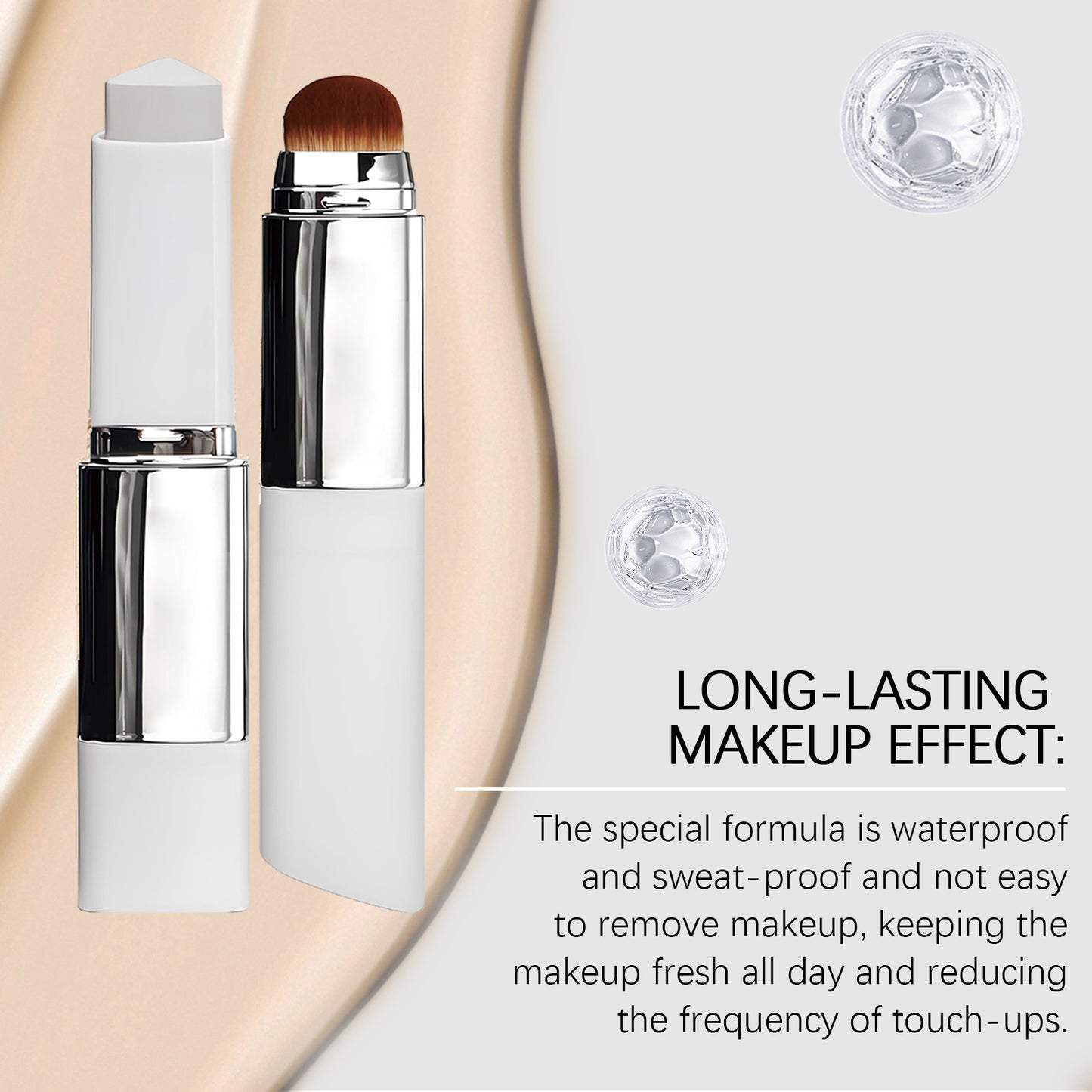 Natural Shade 2-in-1 Color Changing Foundation Stick