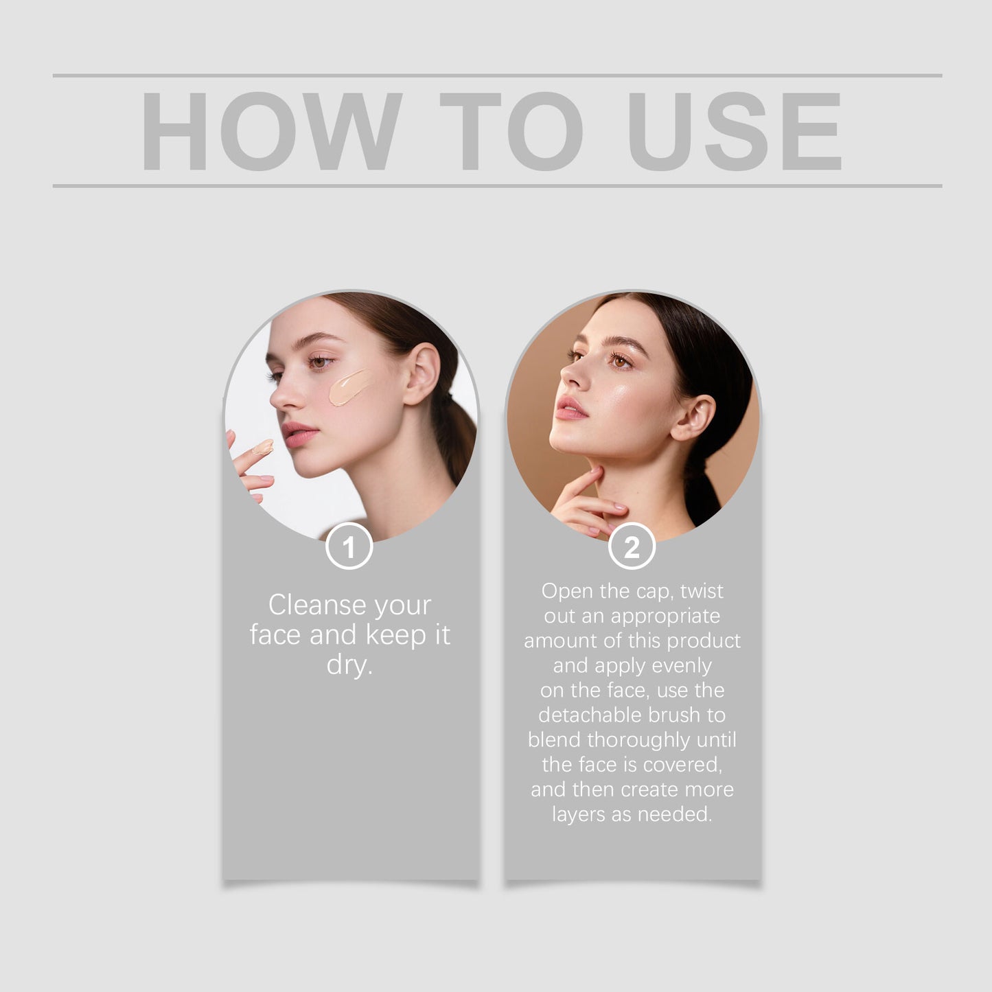 Ivory 2-in-1 Color Changing Foundation Stick