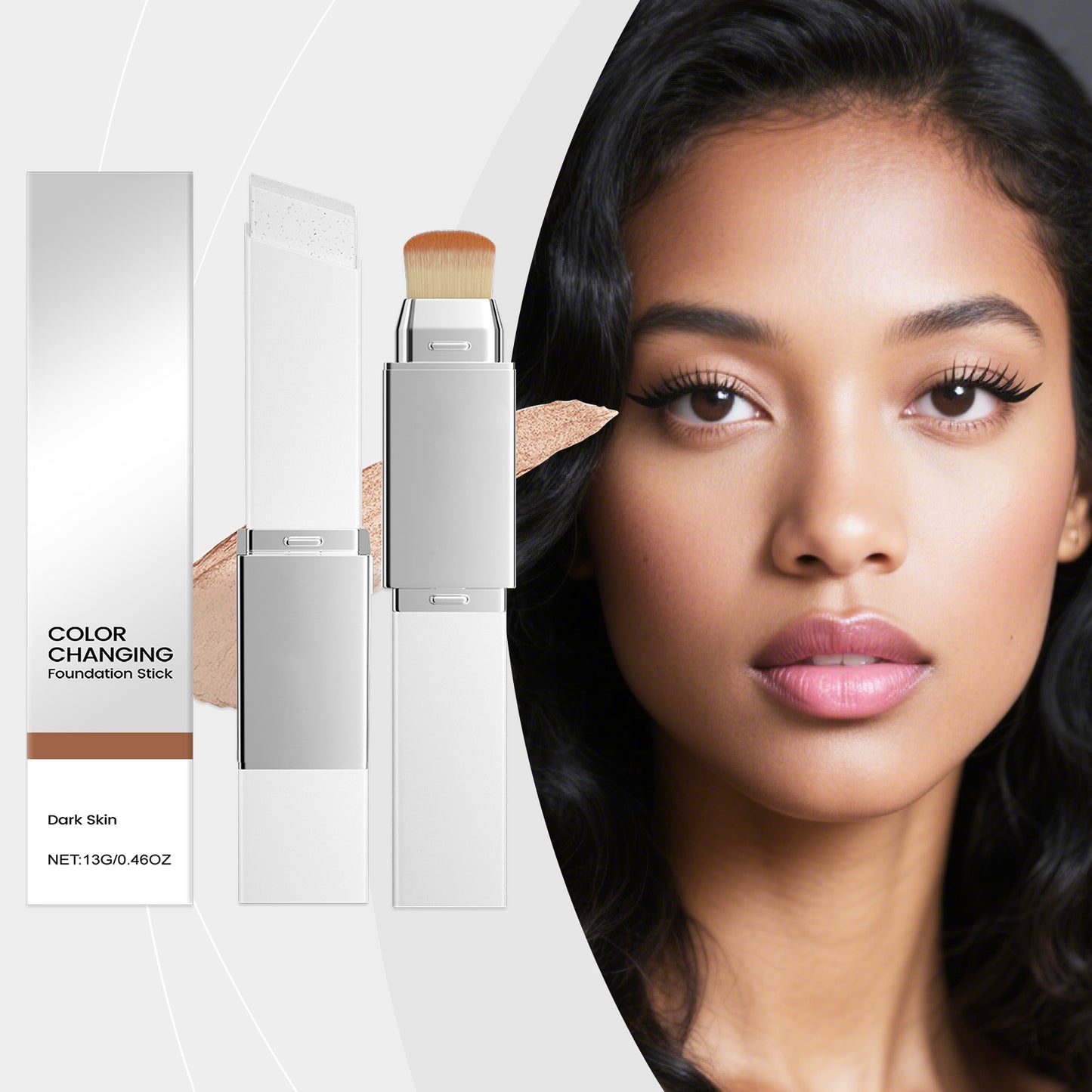 Deep Shade 2-in-1 Color Changing Foundation Stick