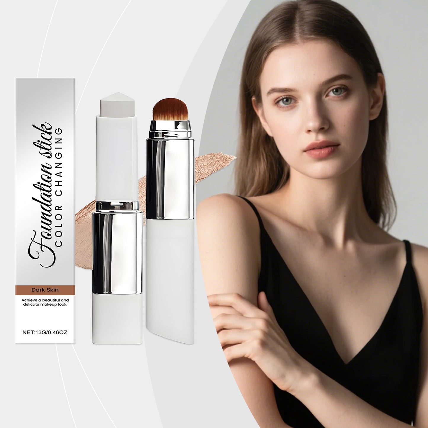 Deep Shade 2-in-1 Color Changing Foundation Stick